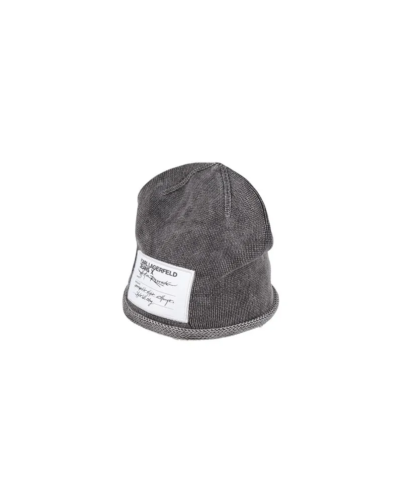 Karl Lagerfeld ACCESSOIRES - Mützen & Hüteauf YOOX.COM Braungrau