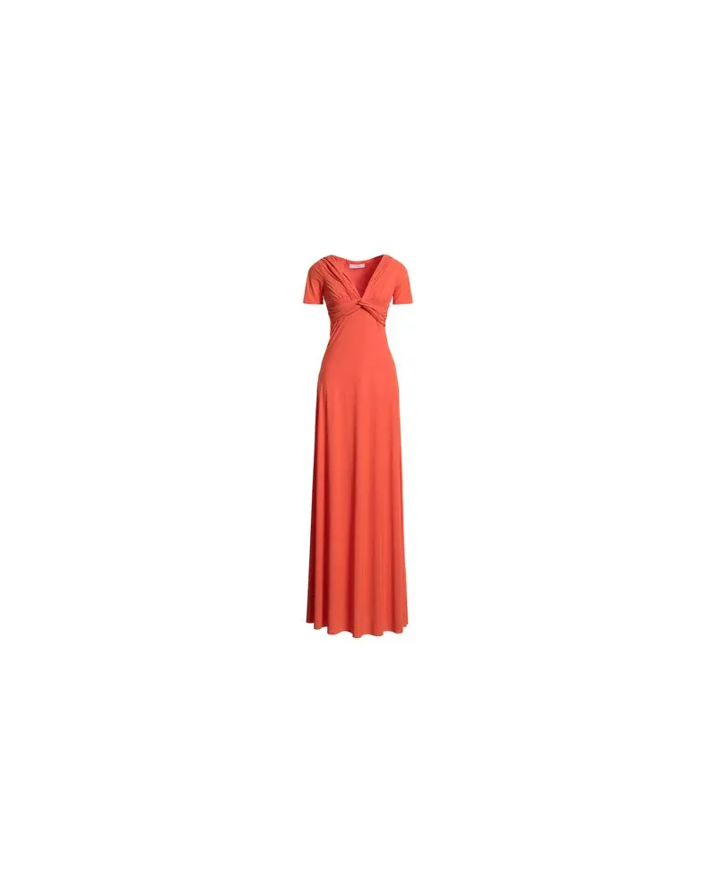 Chiara Boni KLEIDER - Maxi-Kleiderauf YOOX.COM Orange
