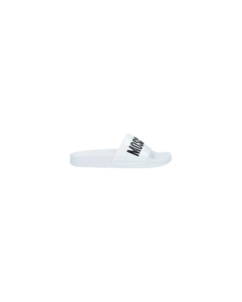 Moschino SCHUHE - Sandalenauf YOOX.COM Weiß