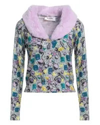 Blumarine Strickjacke Hellgrau