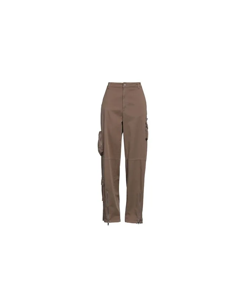 Gestuz HOSEN & RÖCKE - Hosenauf YOOX.COM Khaki