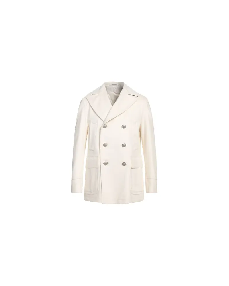 Tagliatore JACKEN & MÄNTEL - Mäntelauf YOOX.COM Cremeweiß