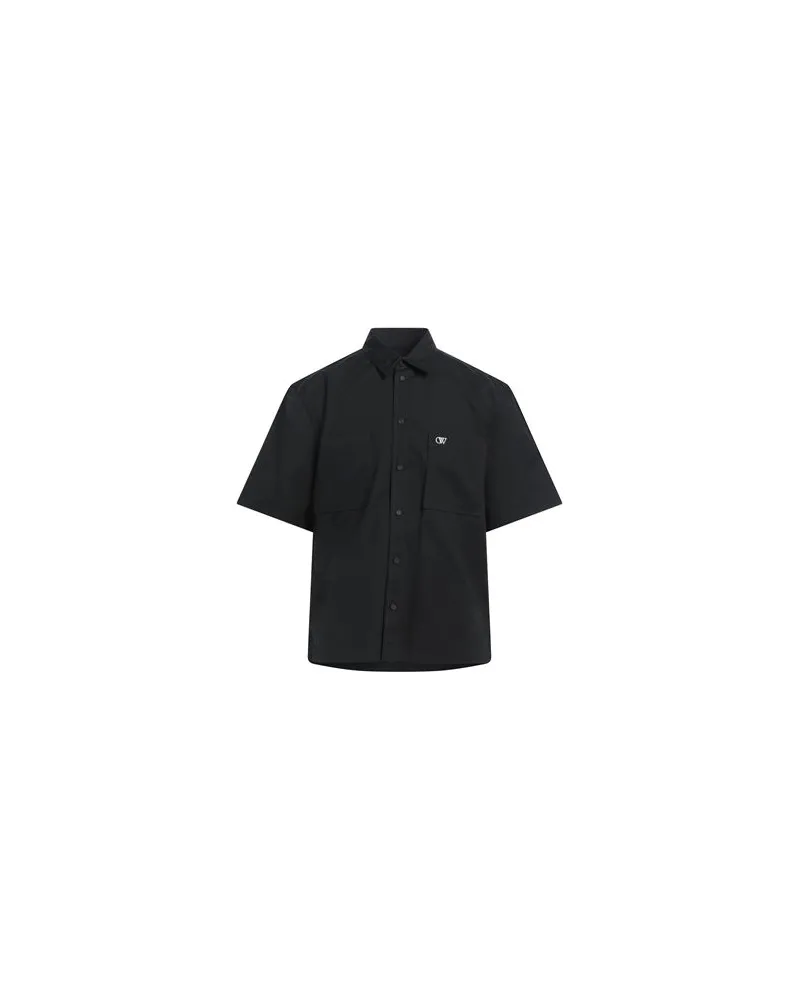OFF-WHITE TOPS - Hemdenauf YOOX.COM Schwarz
