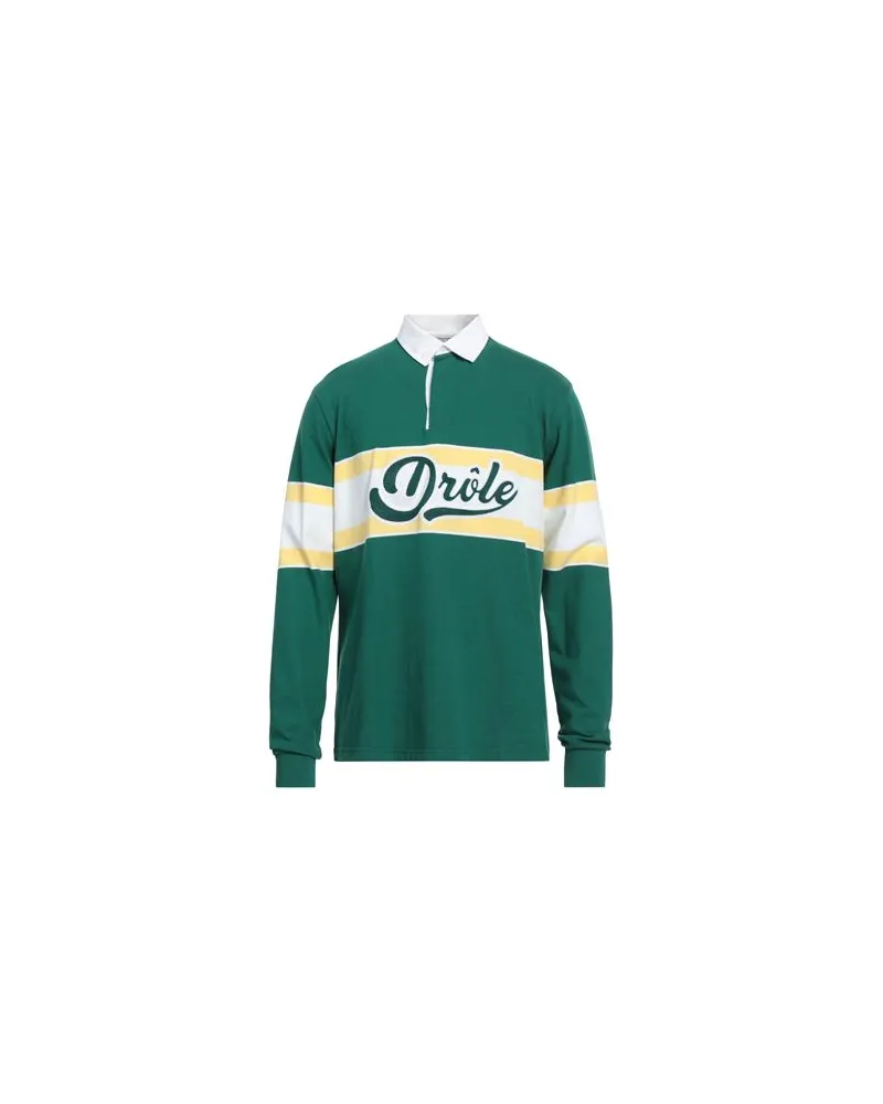 Drôle de Monsieur TOPS - Poloshirtsauf YOOX.COM Grün
