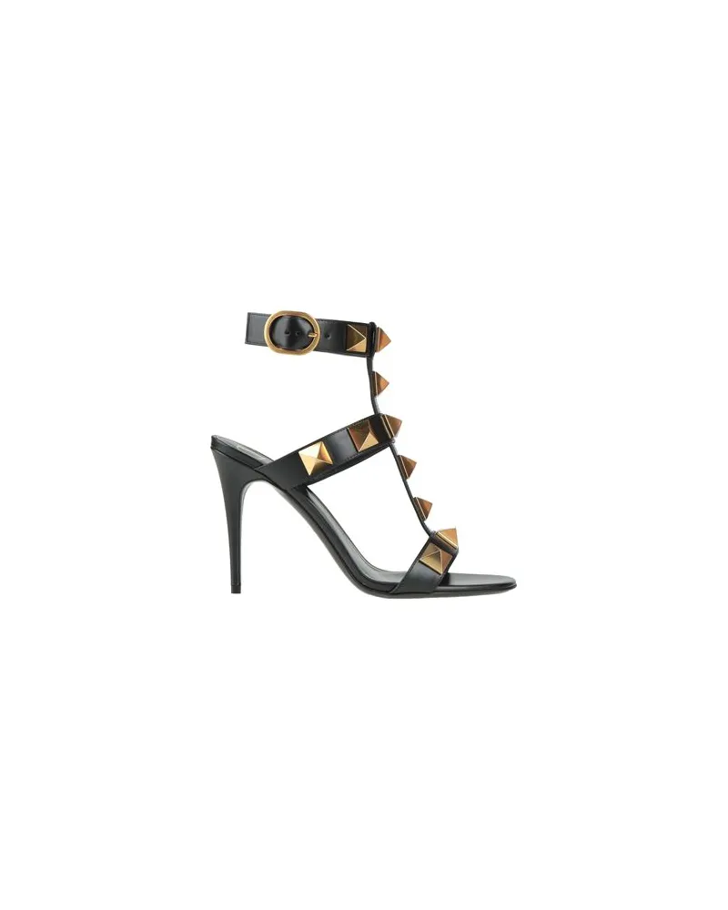 Valentino Garavani SCHUHE - Sandalenauf YOOX.COM Schwarz