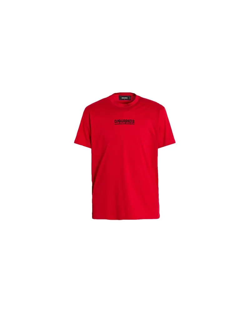 Dsquared2 TOPS - T-shirtsauf YOOX.COM Rot