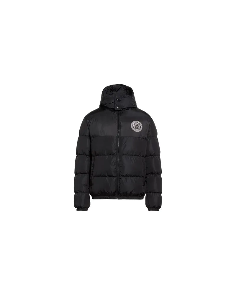 Versace JACKEN & MÄNTEL - Pufferjacken & Daunenjackenauf YOOX.COM Schwarz