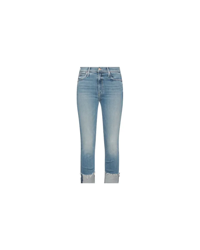 Mother HOSEN & RÖCKE - Jeanshosenauf YOOX.COM Blau