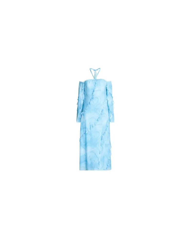 EDITED Katjana Dress (GRS)  - KLEIDER - Midi-Kleiderauf YOOX.COM Hellblau