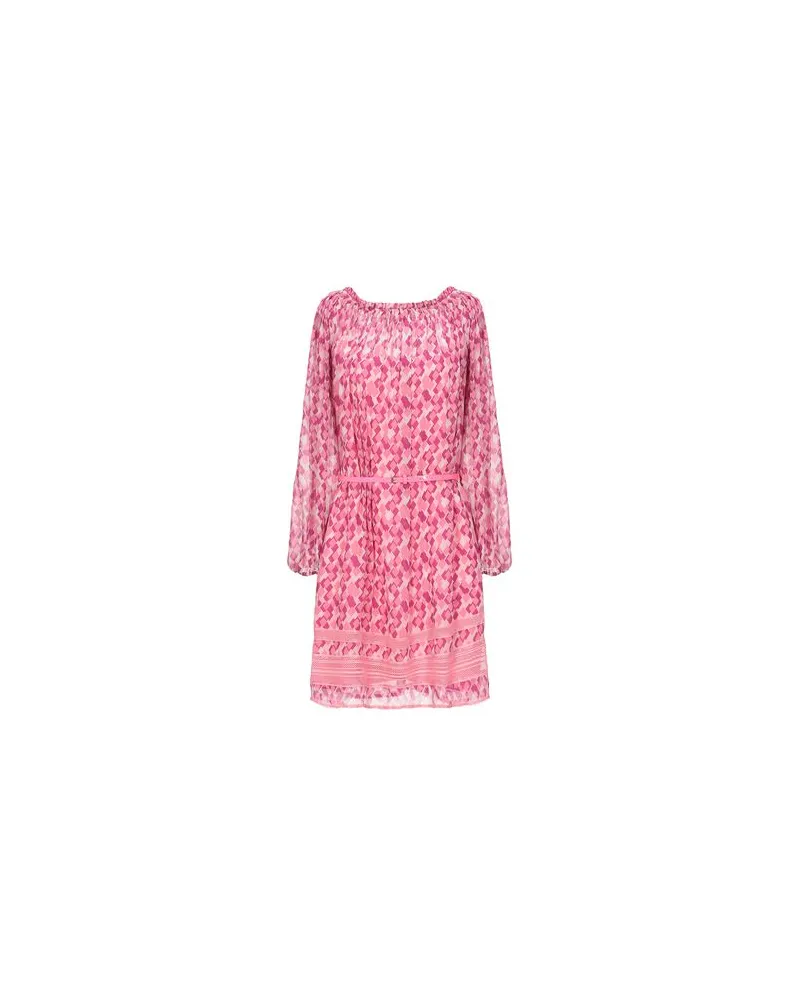 Atos Lombardini KLEIDER - Mini-Kleiderauf YOOX.COM Fuchsia
