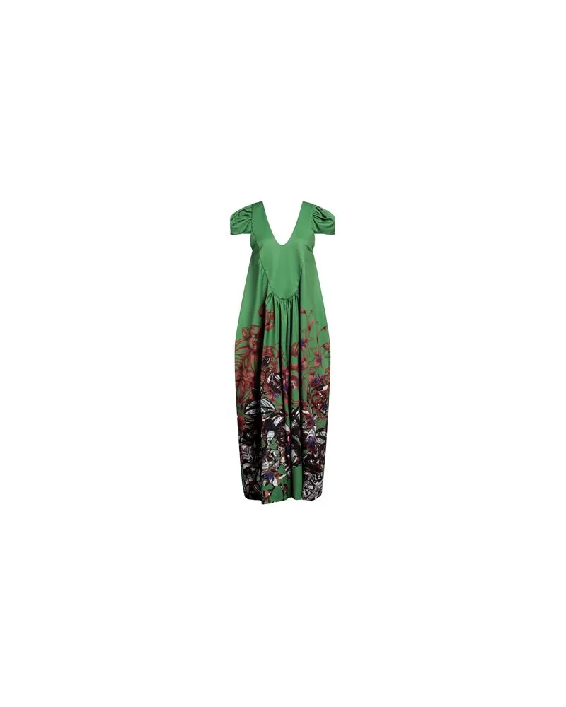 Kika Vargas KLEIDER - Maxi-Kleiderauf YOOX.COM Grün