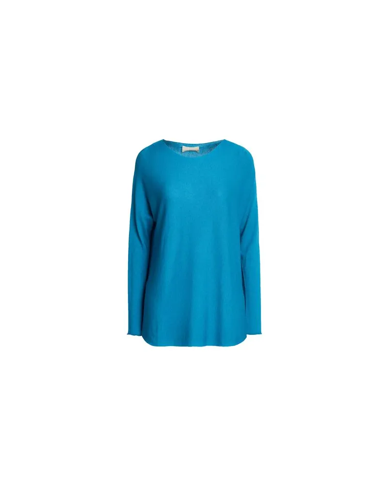 120% Lino STRICKWAREN - Pulloverauf YOOX.COM Azurblau