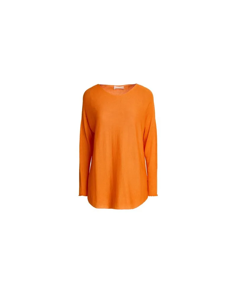 120% Lino STRICKWAREN - Pulloverauf YOOX.COM Orange