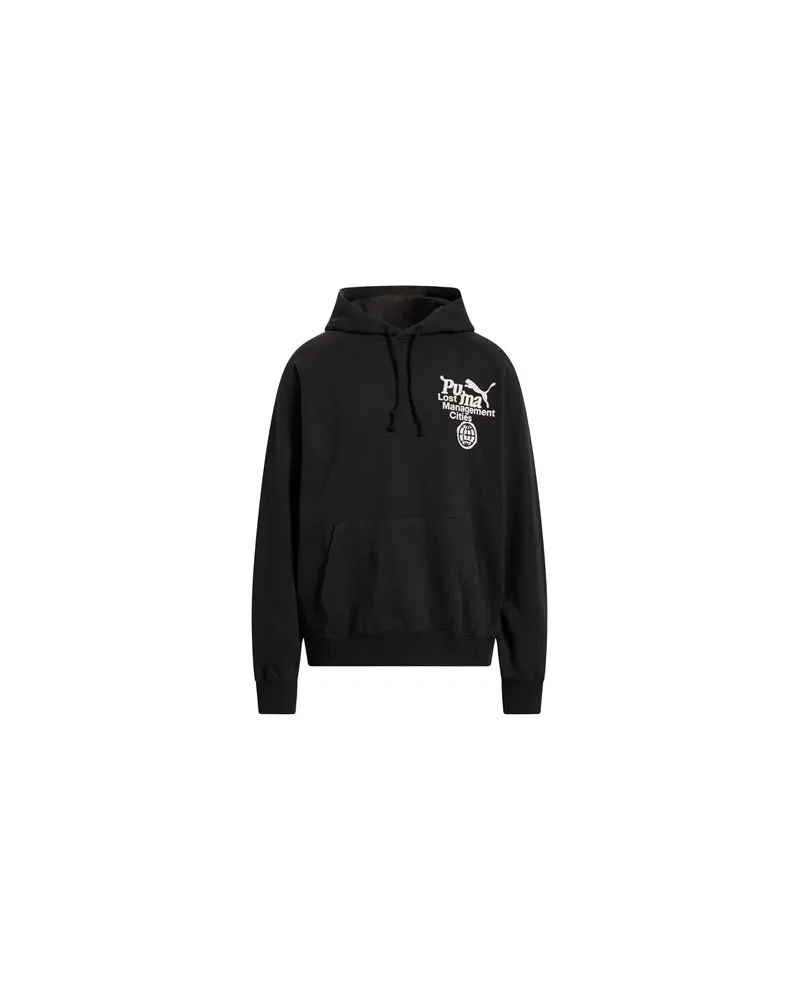 Puma X LOST MANAGEMENT CITIES - TOPS - Sweatshirtsauf YOOX.COM Schwarz