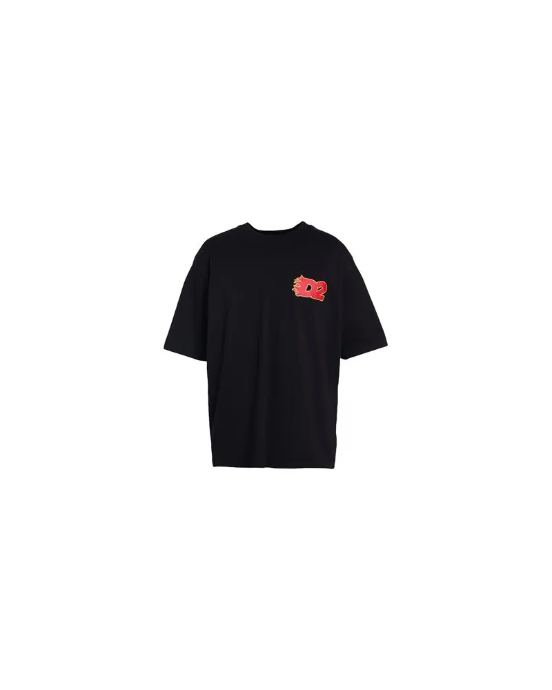 Dsquared2 TOPS - T-shirtsauf YOOX.COM Schwarz