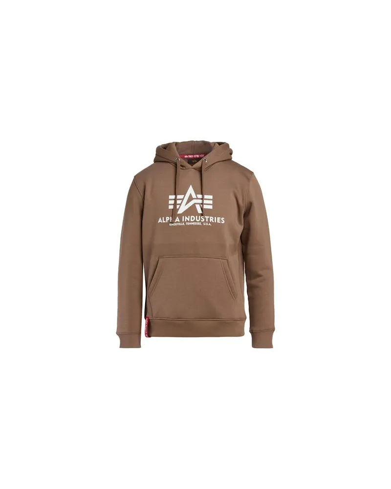 Alpha Industries TOPS - Sweatshirtsauf YOOX.COM Hellbraun