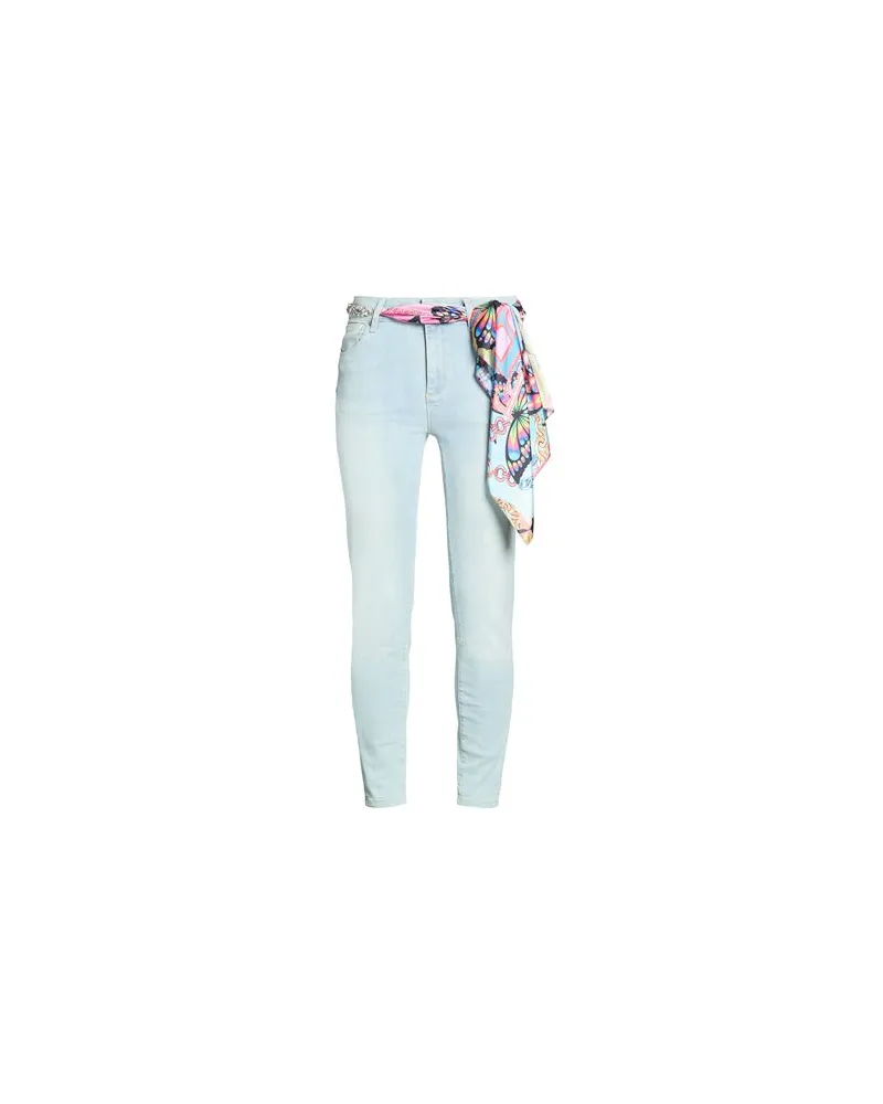 Fracomina JEANS - HOSEN & RÖCKE - Jeanshosenauf YOOX.COM Blau