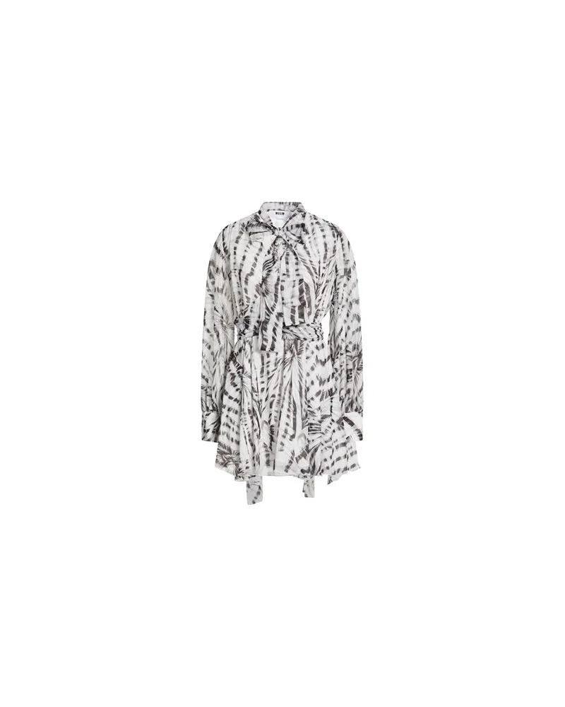 MSGM KLEIDER - Mini-Kleiderauf YOOX.COM Grau