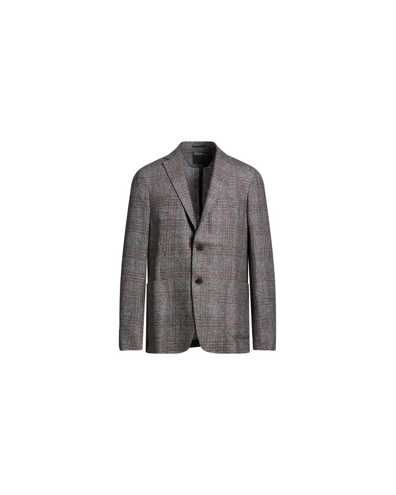 Ermenegildo Zegna ANZÜGE und CO-ORDS - Blazersauf YOOX.COM Grau