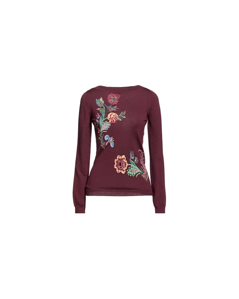 Etro STRICKWAREN - Pulloverauf YOOX.COM Bordeaux