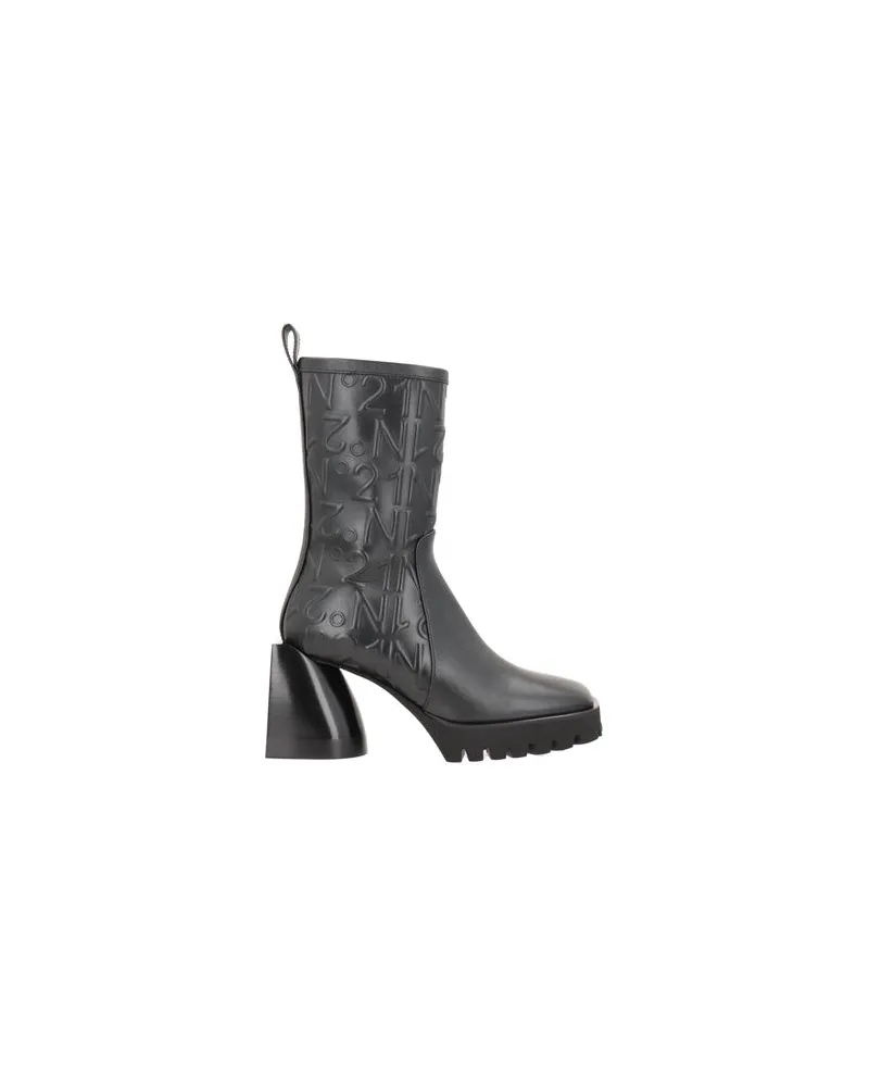 N° 21 SCHUHE - Stiefelettenauf YOOX.COM Schwarz