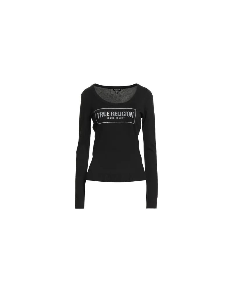 True Religion STRICKWAREN - Pulloverauf YOOX.COM Schwarz