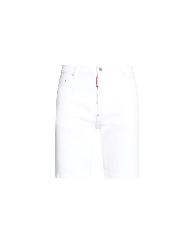 Dsquared2 HOSEN & RÖCKE - Jeansshortsauf YOOX.COM Weiß