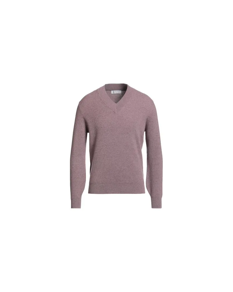 Brunello Cucinelli CASHMERE - STRICKWAREN - Pulloverauf YOOX.COM Malve