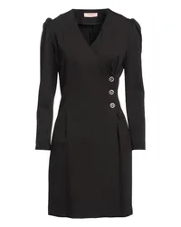 Twin-Set Mini-Kleid Schwarz