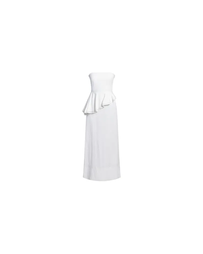 Kaos KLEIDER - Maxi-Kleiderauf YOOX.COM Weiß