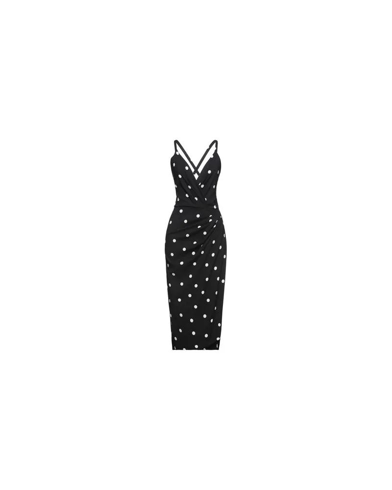 Dolce & Gabbana KLEIDER - Midi-Kleiderauf YOOX.COM Schwarz