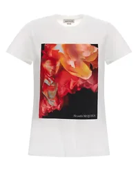 Alexander McQueen T-shirts Weiß