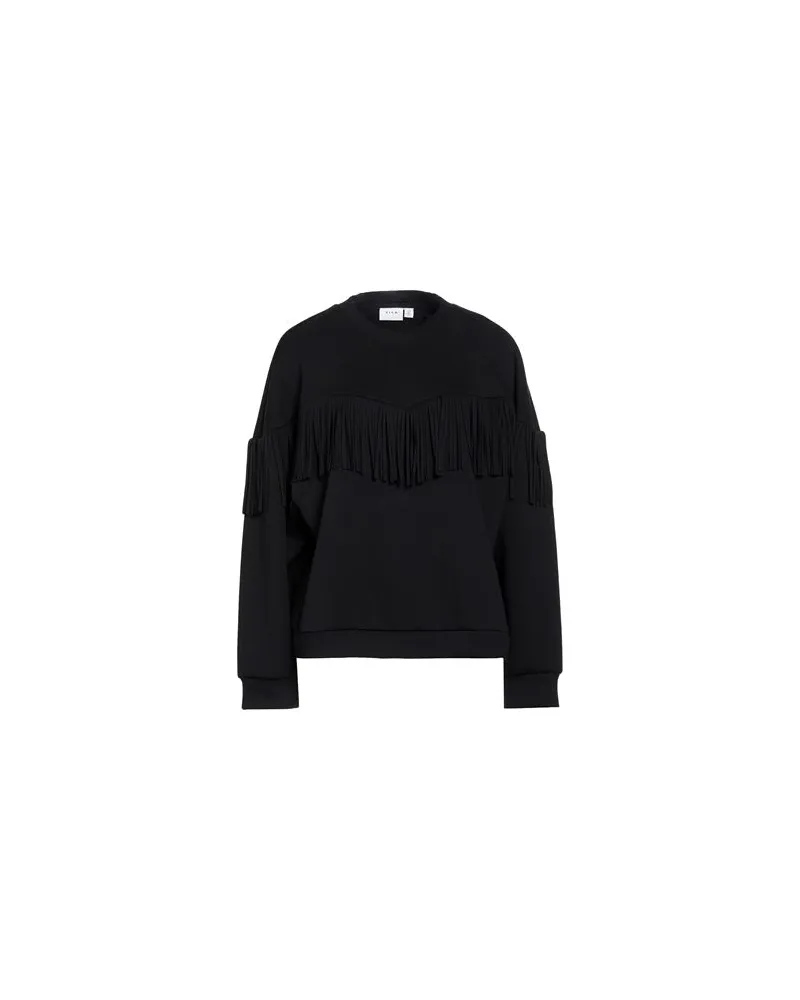 Vila TOPS - Sweatshirtsauf YOOX.COM Schwarz