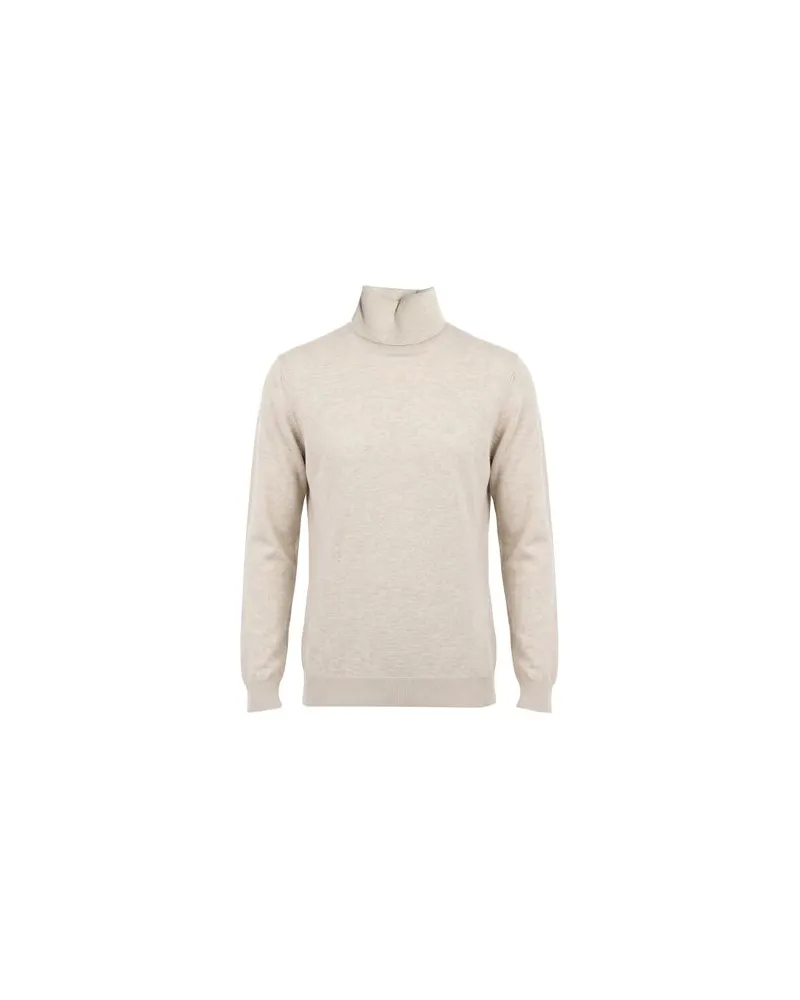 Brunello Cucinelli STRICKWAREN - Rollkragenpulloverauf YOOX.COM Beige