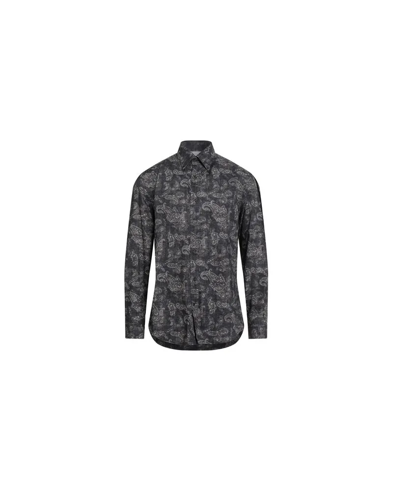 Brunello Cucinelli TOPS - Hemdenauf YOOX.COM Braungrau