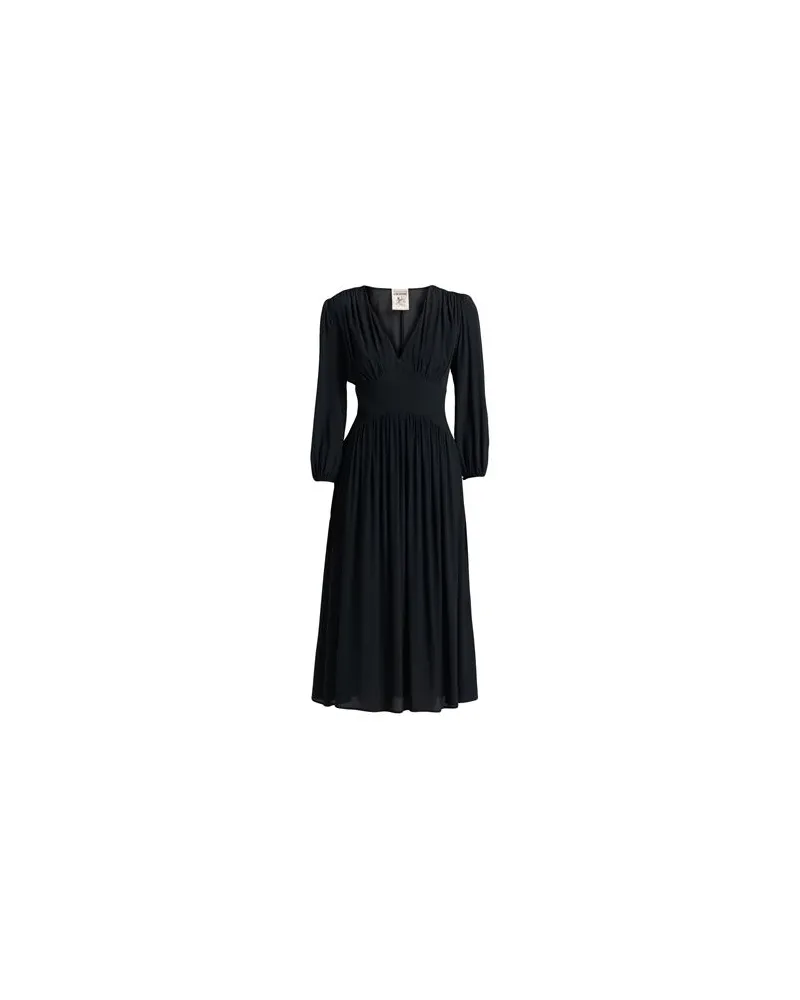 Semicouture KLEIDER - Midi-Kleiderauf YOOX.COM Schwarz