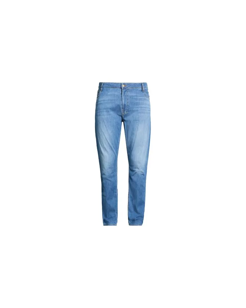 Guess HOSEN & RÖCKE - Jeanshosenauf YOOX.COM Blau