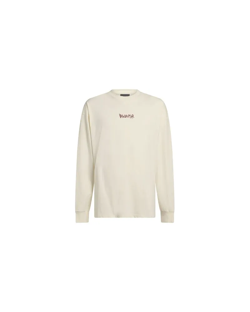 DISCLAIMER TOPS - T-shirtsauf YOOX.COM Cremeweiß