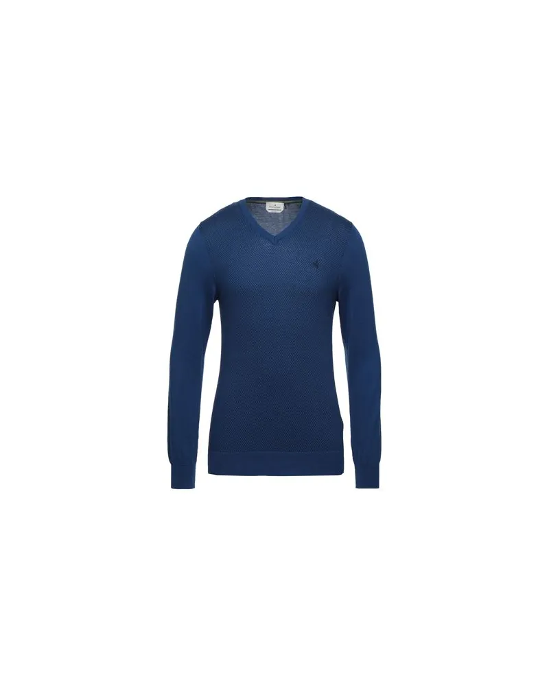Brooksfield STRICKWAREN - Pulloverauf YOOX.COM Blau