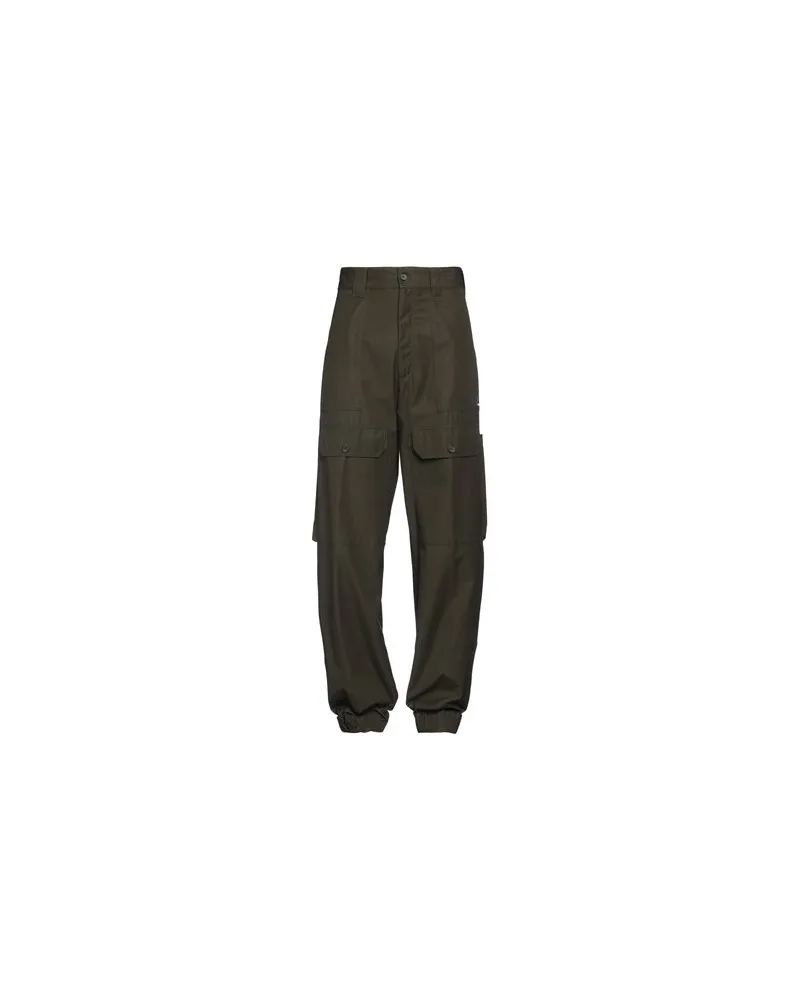 MSGM HOSEN & RÖCKE - Hosenauf YOOX.COM Militärgrün