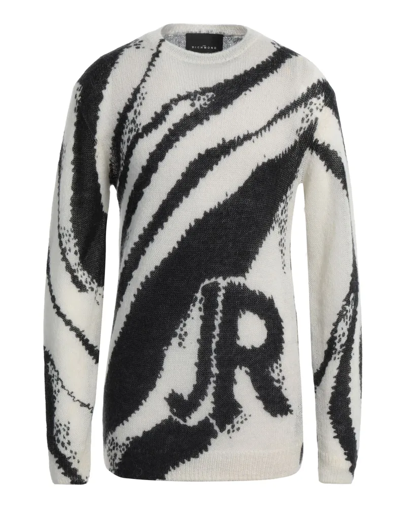 John Richmond Pullover Elfenbein