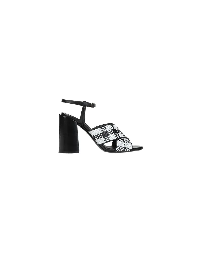 Burberry SCHUHE - Sandalenauf YOOX.COM Schwarz