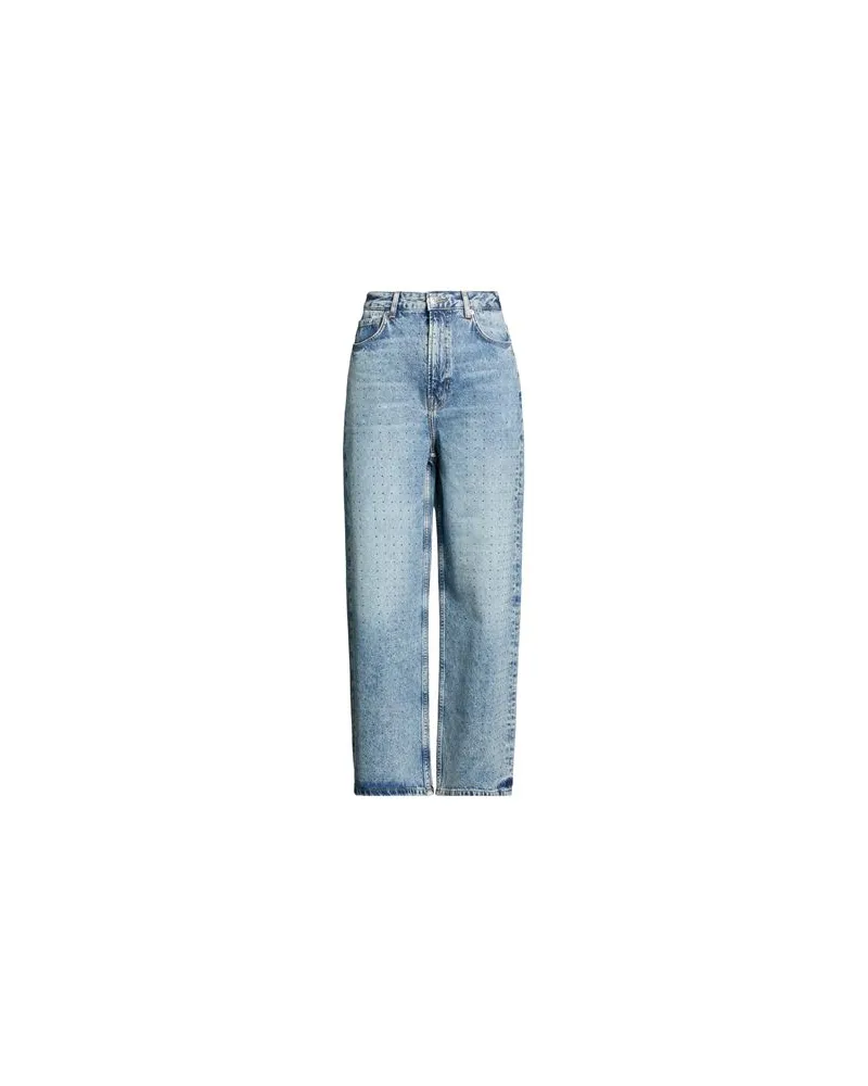 Samsøe & Samsøe HOSEN & RÖCKE - Jeanshosenauf YOOX.COM Blau