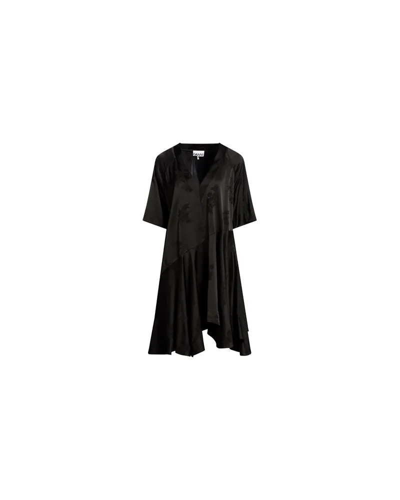 Ganni KLEIDER - Mini-Kleiderauf YOOX.COM Schwarz