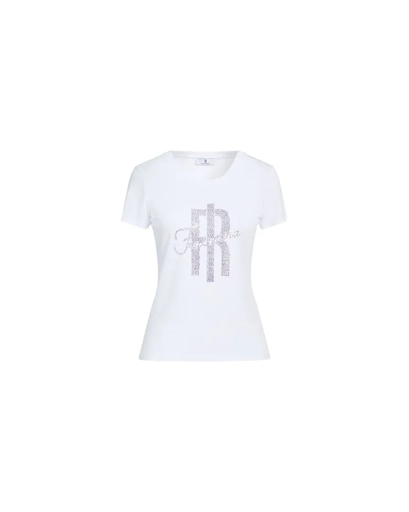 Fracomina TOPS - T-shirtsauf YOOX.COM Weiß