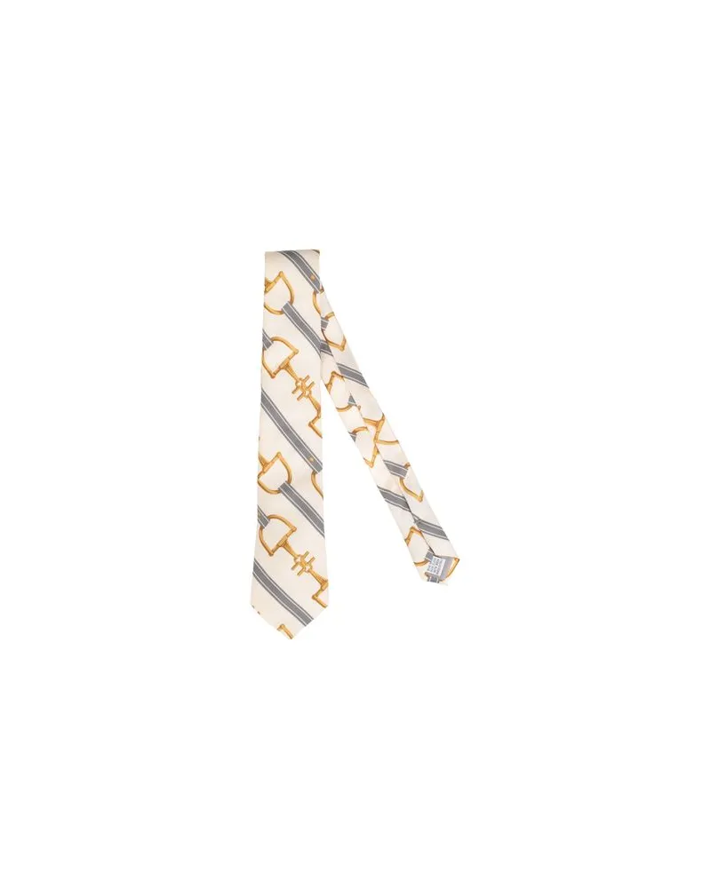Elisabetta Franchi ACCESSOIRES - Krawatten & Fliegenauf YOOX.COM Elfenbein