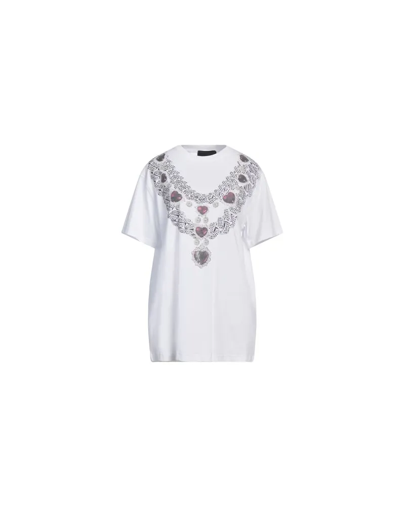 John Richmond TOPS - T-shirtsauf YOOX.COM Weiß