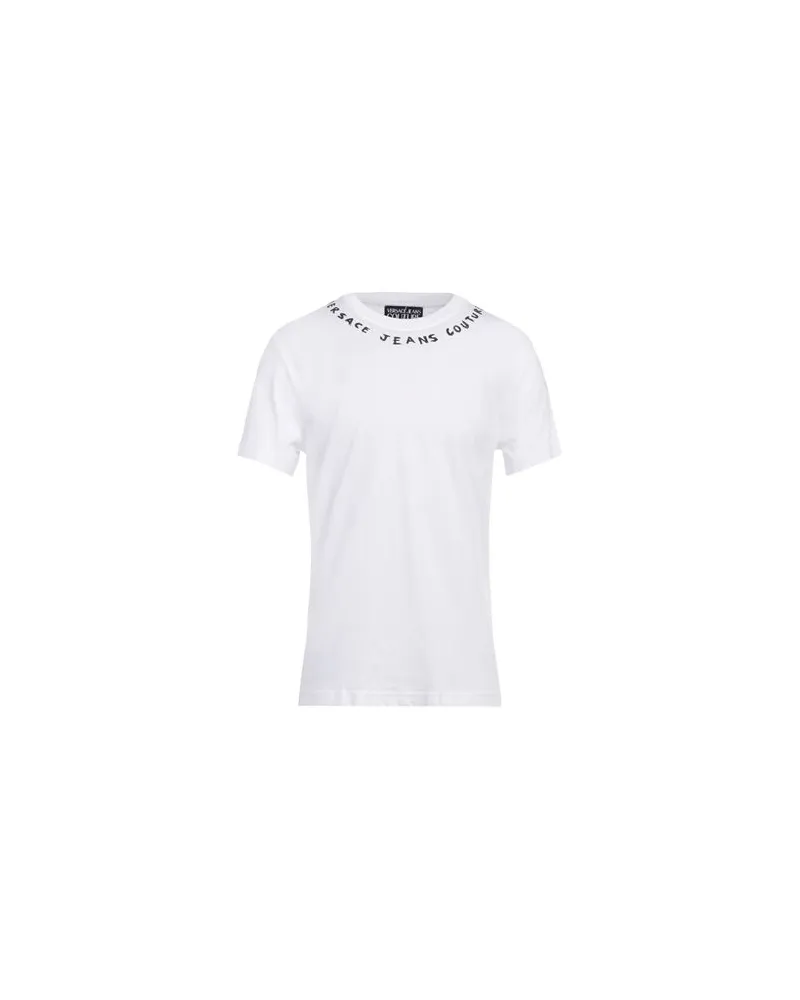 Versace Jeans TOPS - T-shirtsauf YOOX.COM Weiß