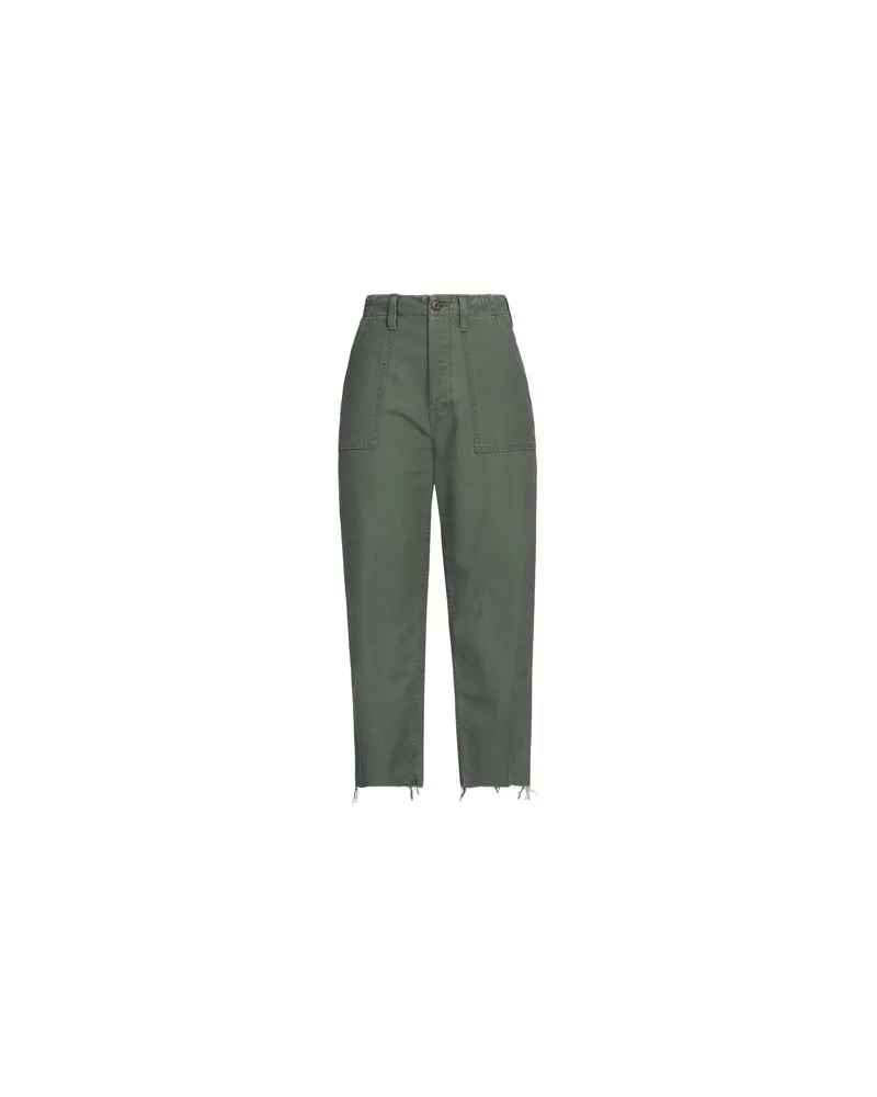 Mother HOSEN & RÖCKE - Hosenauf YOOX.COM Militärgrün