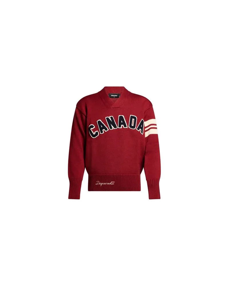Dsquared2 STRICKWAREN - Pulloverauf YOOX.COM Bordeaux